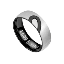 Charger l'image dans la galerie, Bague assorti noir