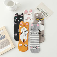 Charger l'image dans la galerie, Chaussettes Chat Mignonnes - Confort Doux et Design Félin Adorable