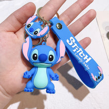 Charger l'image dans la galerie, Porte-Clés Figurine 3D Lilo & Stitch | Accessoire Ohana & Fan Disney