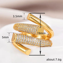 Charger l'image dans la galerie, Zircon brillant sur bague argent – éclat naturel et finition miroir
