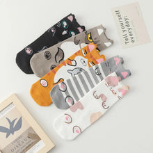 Charger l'image dans la galerie, Chaussettes Chat Mignonnes - Confort Doux et Design Félin Adorable