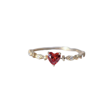 Charger l'image dans la galerie, bague-coeur-zircon