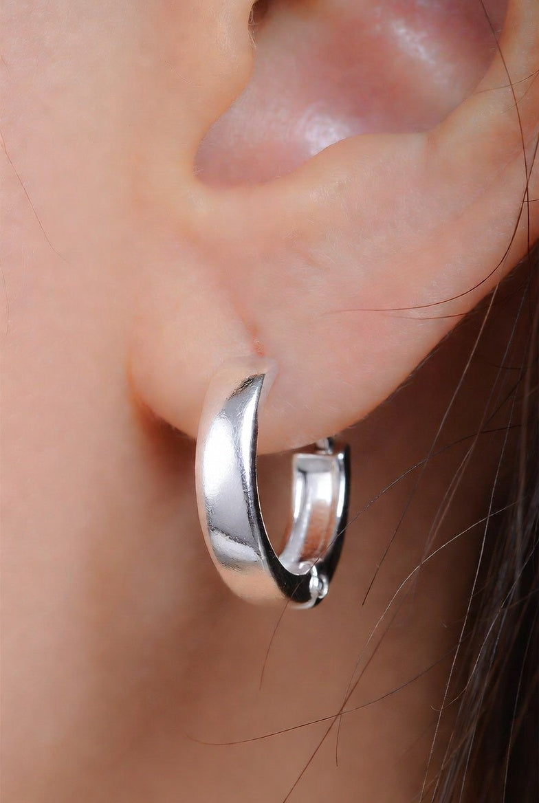 Créoles « Cercle du Jour » — argent 925