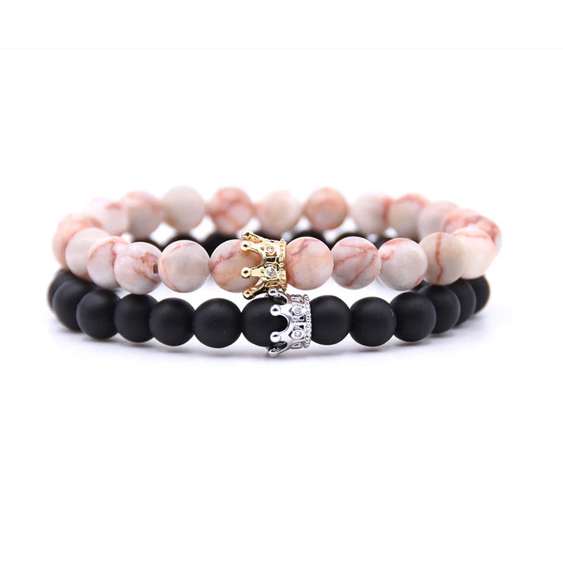 Bracelet-de-pierre-femme-rose-noir