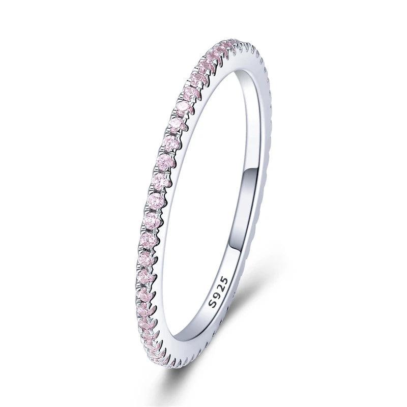 Bague « Tour de Lumière » — argent 925 et zirconium