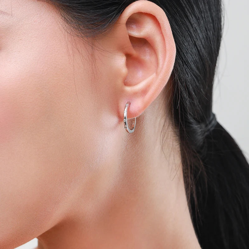 Puces « Première Lueur » — argent 925 et zirconium