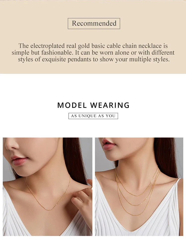 Collier « Premier Fil » — argent 925