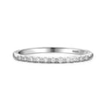 Bagues « Trois Vœux » — argent 925 et zirconium