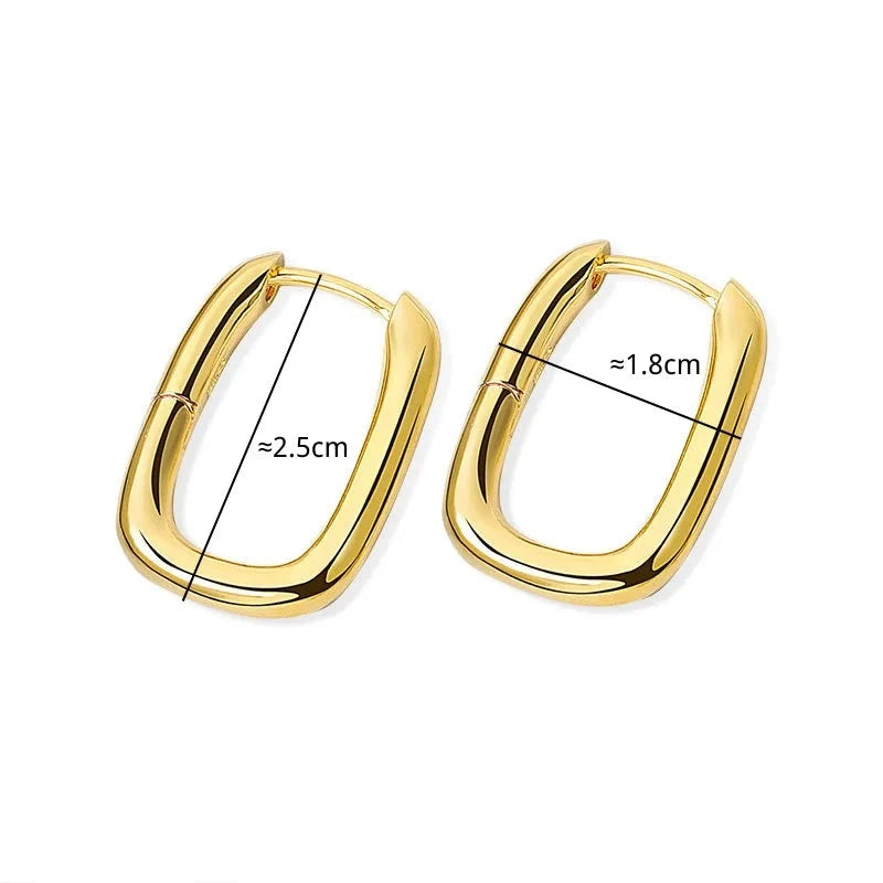 Collection boucles d'oreilles créoles argent 925 - Variété styles classiques disponibles - Luminori
