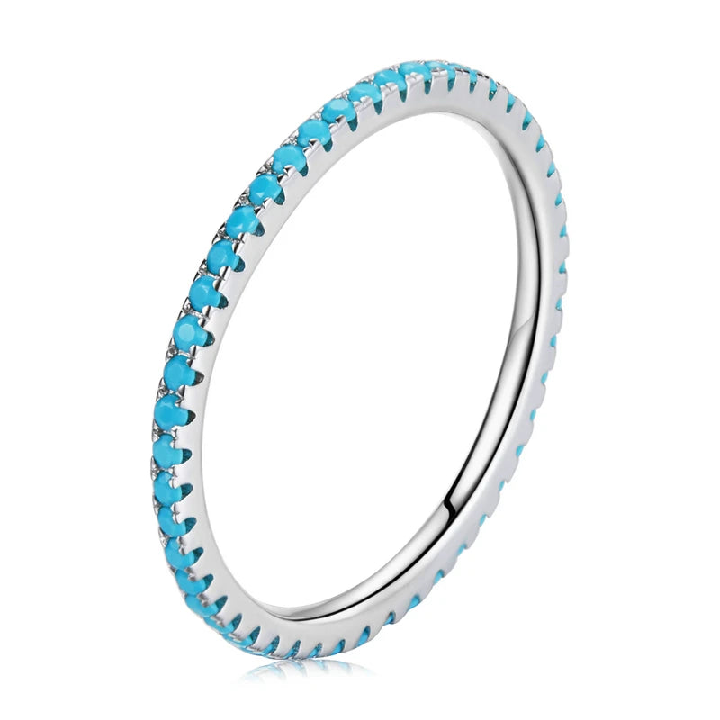 Bague « Tour de Lumière » — argent 925 et zirconium