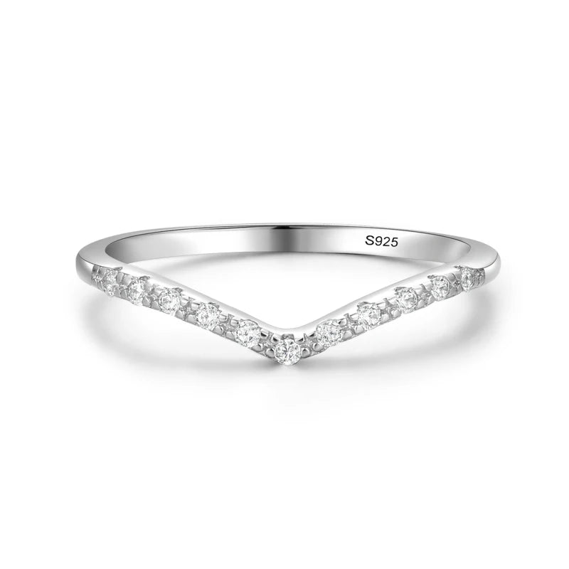 Bagues « Trois Vœux » — argent 925 et zirconium