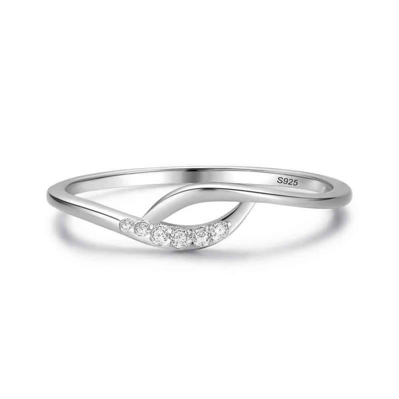 Bagues « Trois Vœux » — argent 925 et zirconium
