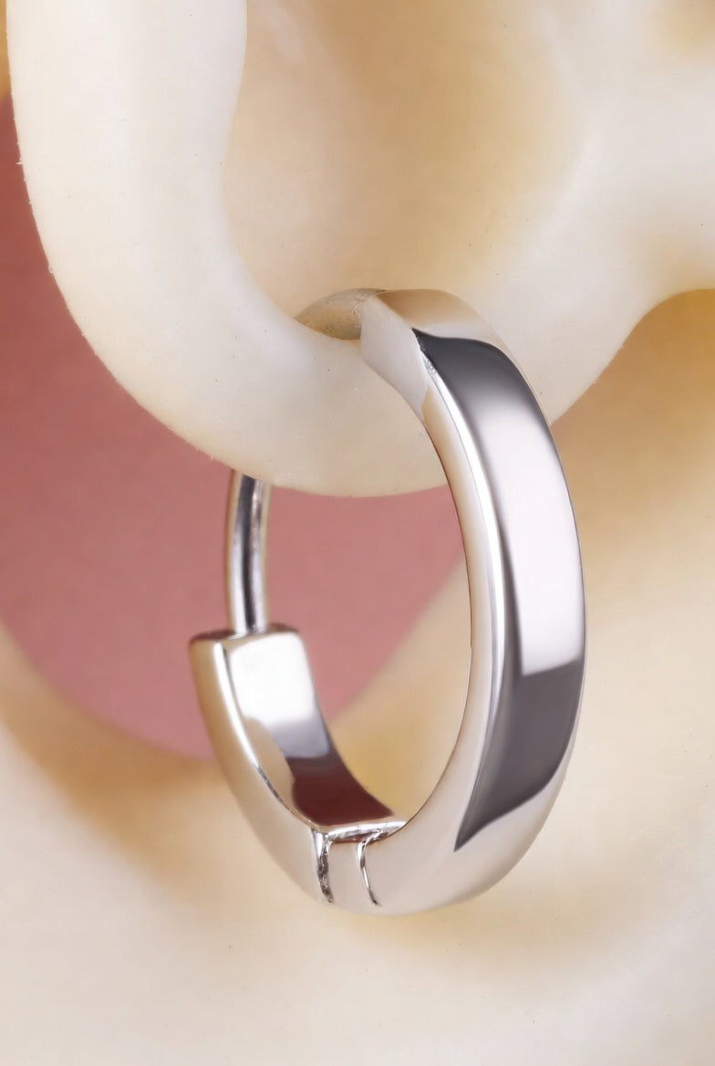 Créoles « Cercle du Jour » — argent 925