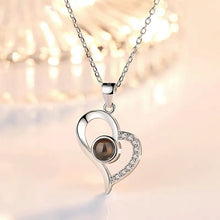 Charger l&#39;image dans la galerie, Pendentif coeur argent
