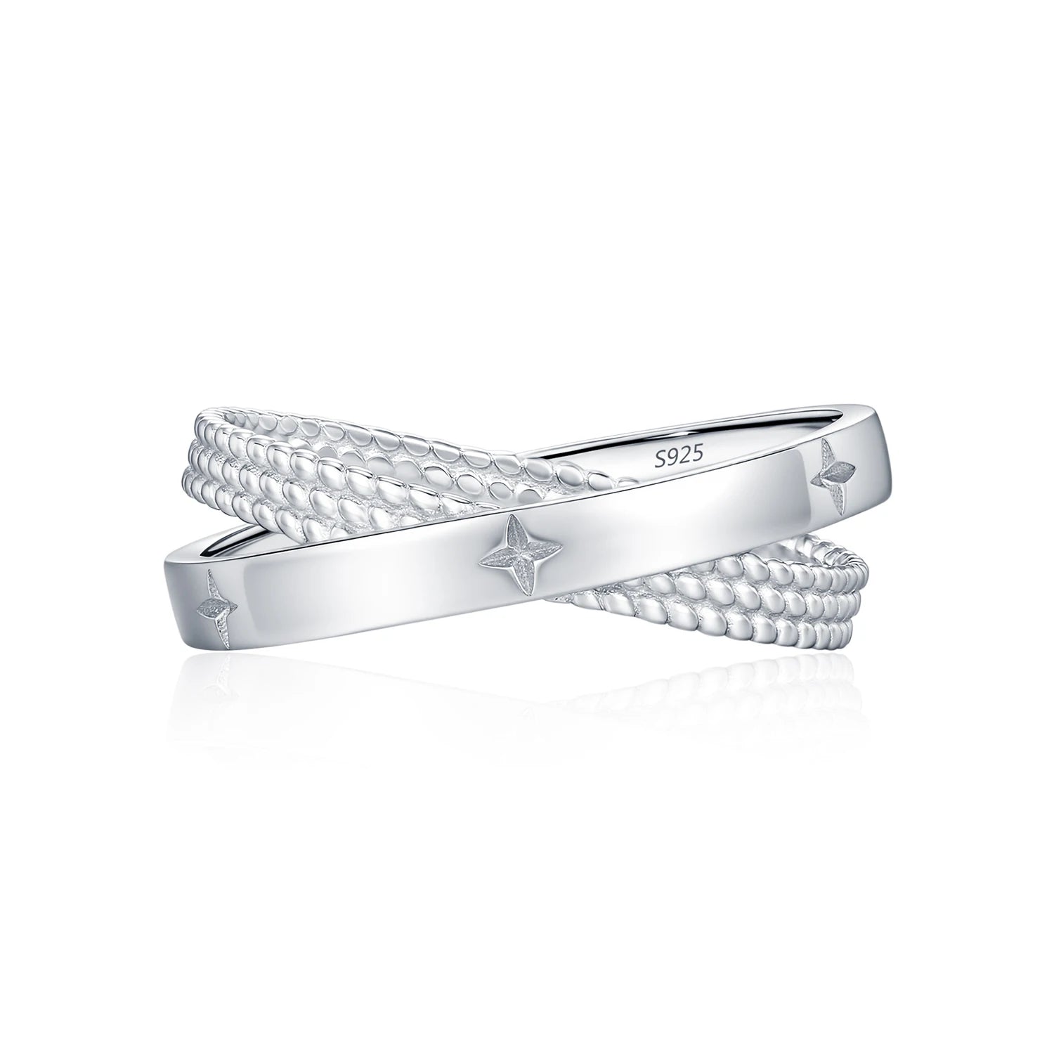 Bague « Constellation » — argent 925 et zirconium