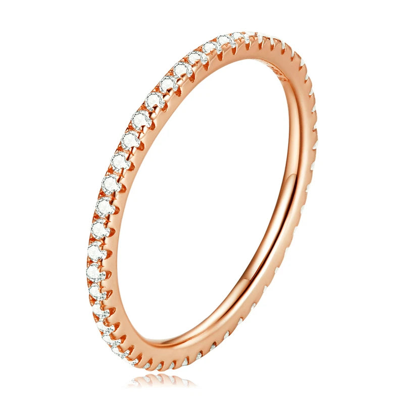 Bague « Tour de Lumière » — argent 925 et zirconium