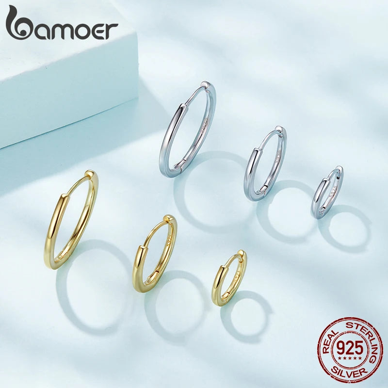 Créoles « Cercle du Jour » — argent 925