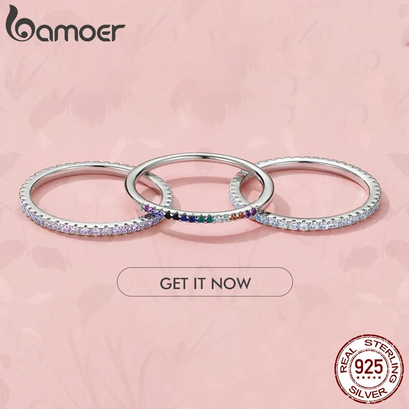 Bague « Tour de Lumière » — argent 925 et zirconium
