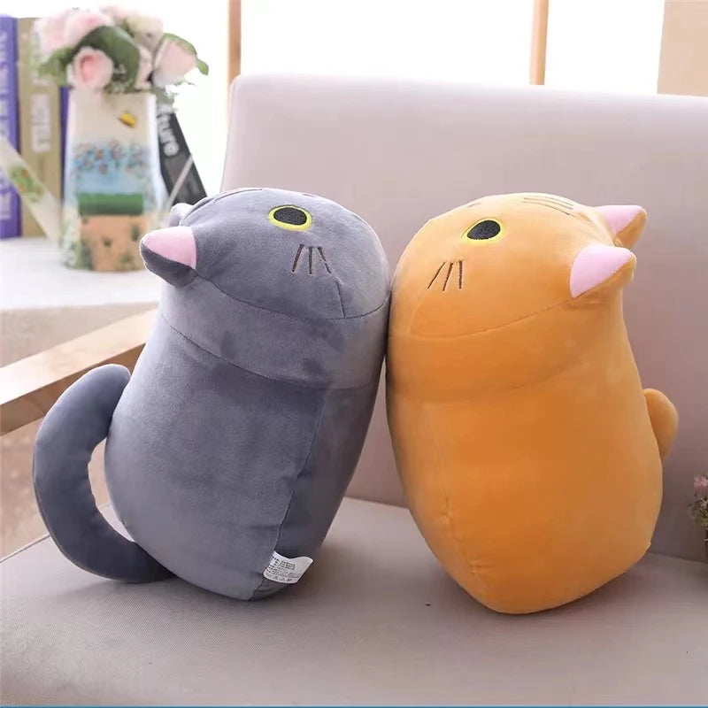 Peluche chat kawaii 25cm emballage - Sac opp cadeau anniversaire Noël cat lover - Luminori
