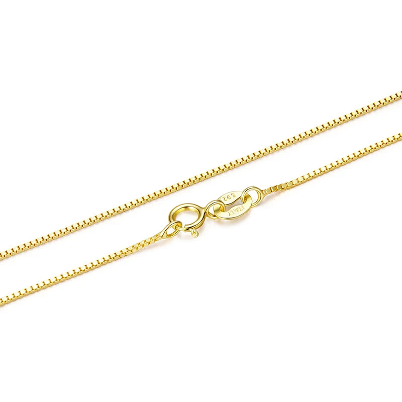 Collier « Trait Doré » — plaqué or sur argent 925