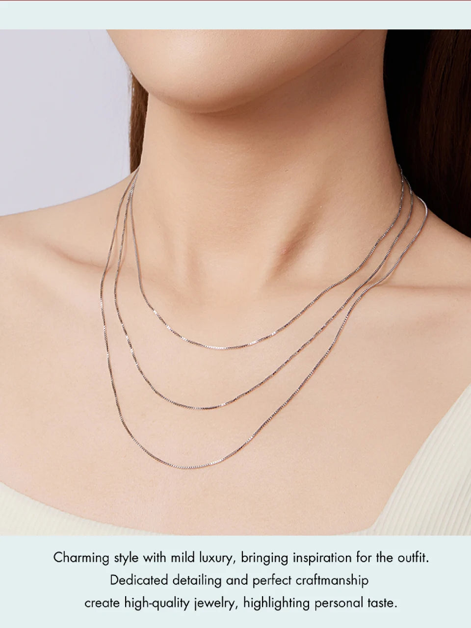 Collier « Trait Doré » — plaqué or sur argent 925