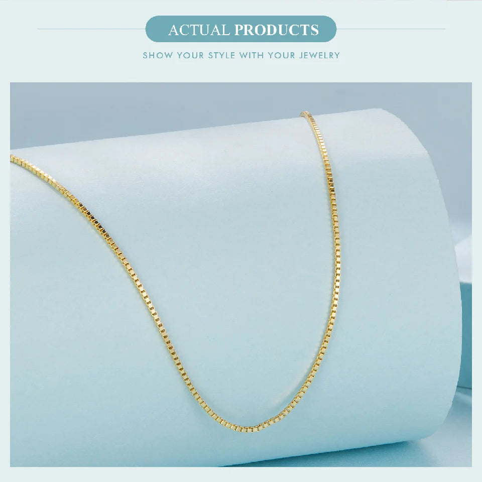Collier « Trait Doré » — plaqué or sur argent 925