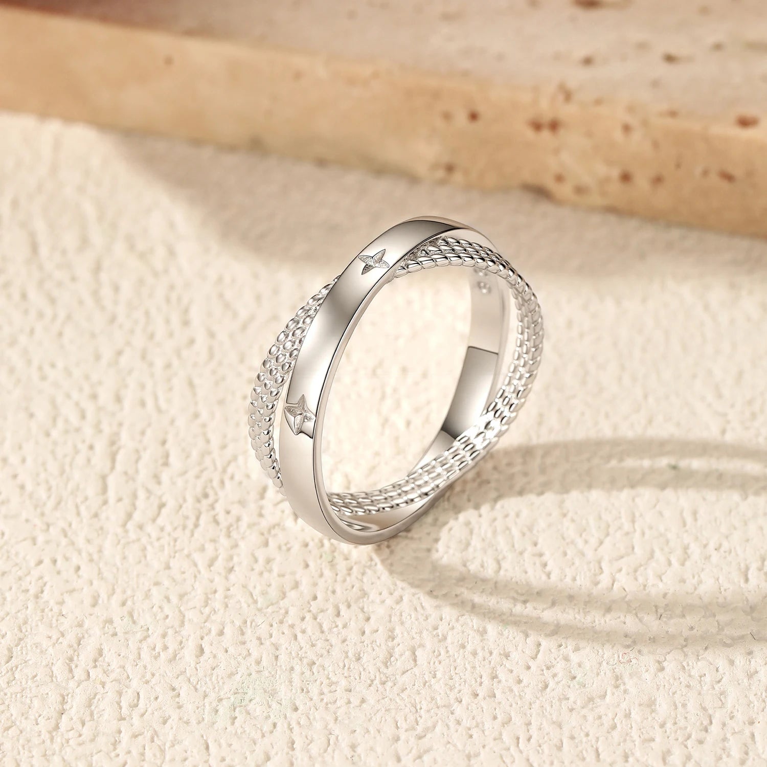 Bague « Constellation » — argent 925 et zirconium