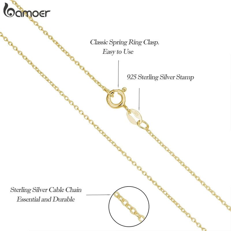Collier « Lueur Rosée » — plaqué or rose sur argent 925