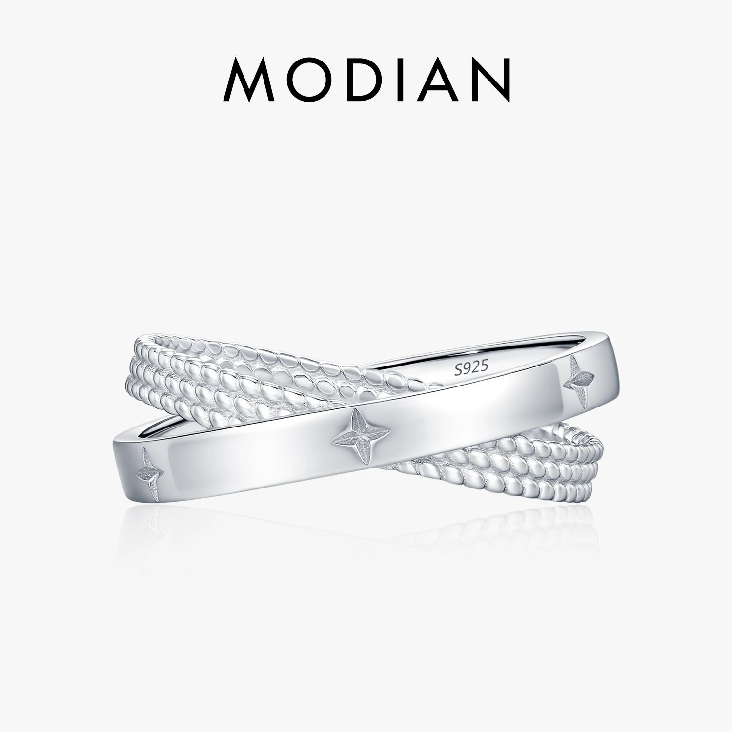 Bague « Constellation » — argent 925 et zirconium
