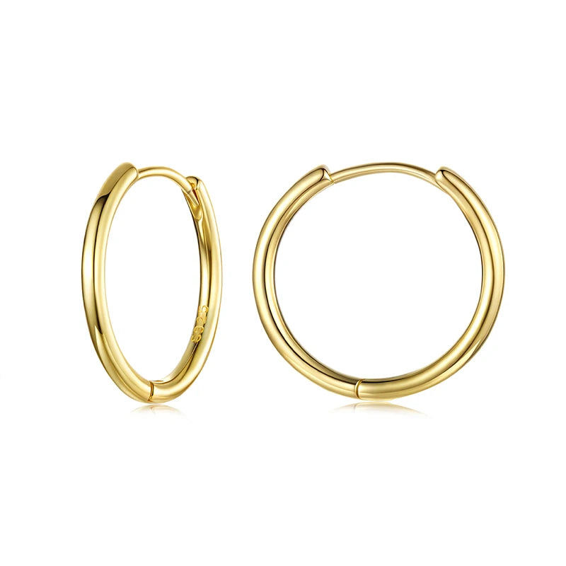 Créoles « Cercle du Jour » — argent 925