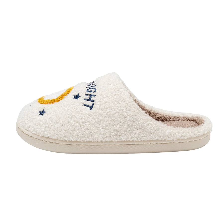 Chaussons mules femme ouverts semelle - Antidérapante rebond résilient sécurité confort motif géométrique - Luminori
