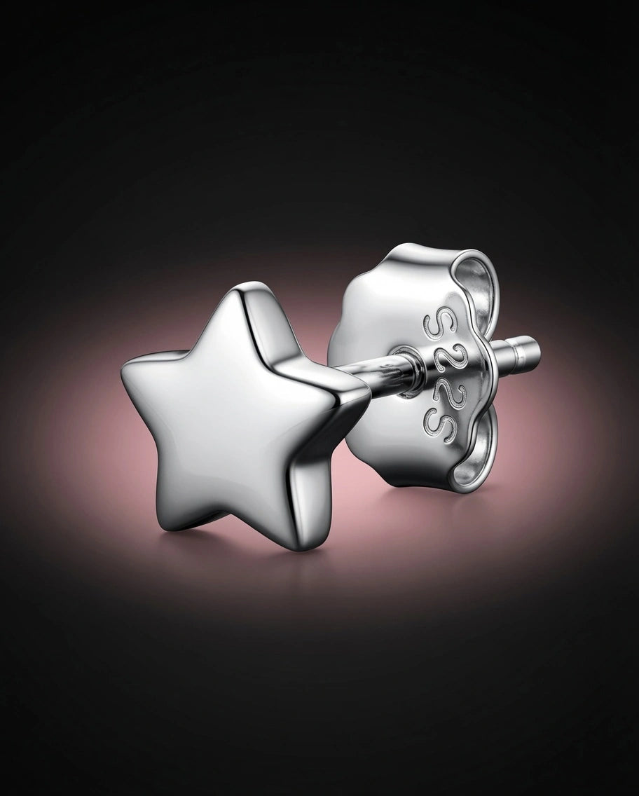 Puces « Premier Ciel » — argent 925