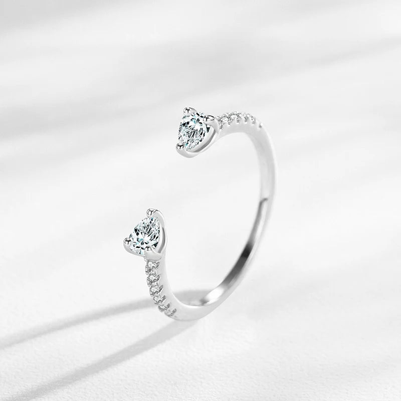 Bague « Goutte de Rosée » — argent 925 et zirconium
