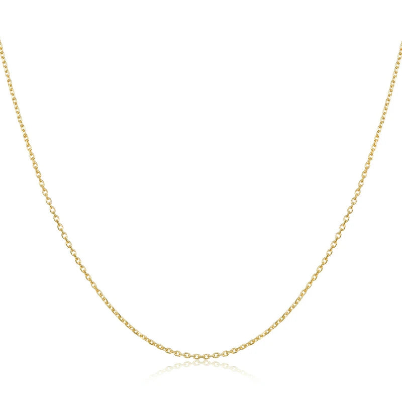 Collier « Lueur Rosée » — plaqué or rose sur argent 925