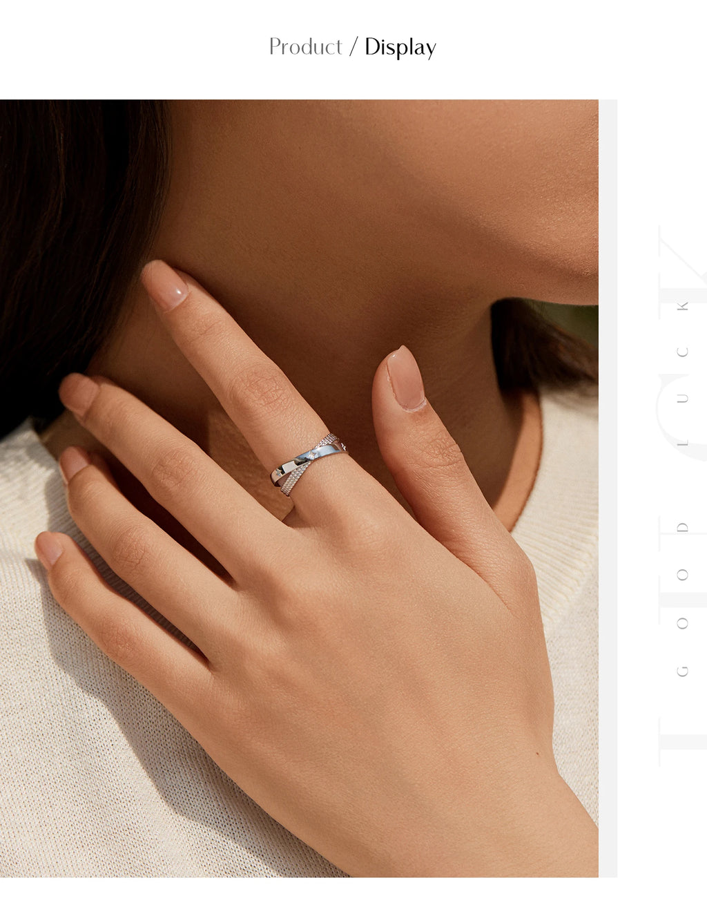 Bague « Constellation » — argent 925 et zirconium