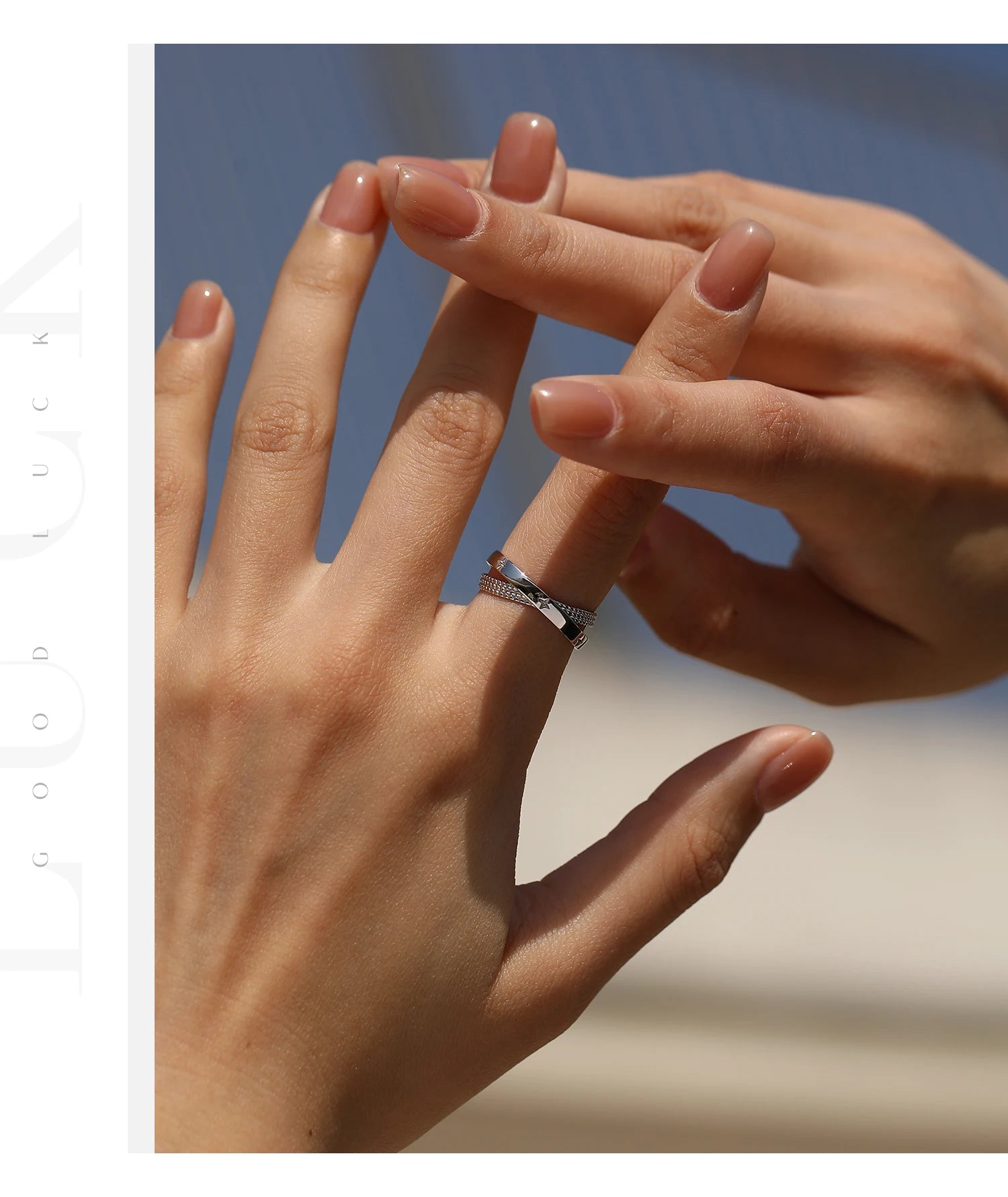 Bague « Constellation » — argent 925 et zirconium