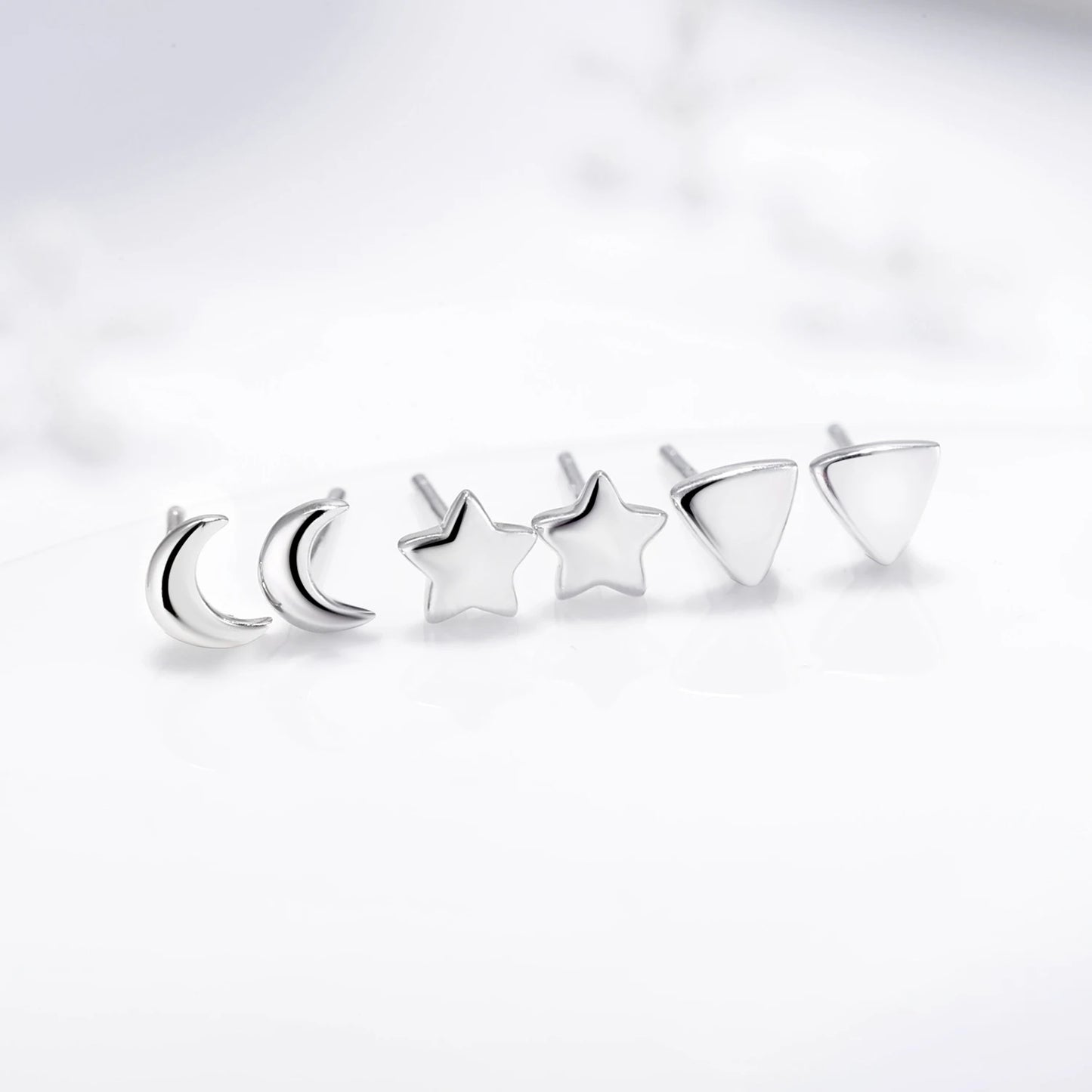 Puces « Premier Ciel » — argent 925