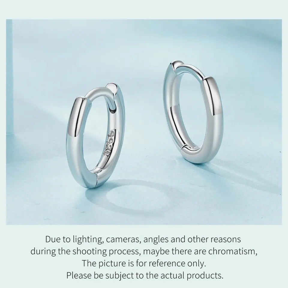 Créoles « Cercle du Jour » — argent 925