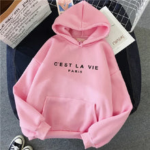 Charger l&#39;image dans la galerie, Sweat à capuche assortis C&#39;est La Vie
