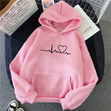Charger l&#39;image dans la galerie, Sweat_couple_assorti_Ligne_de_Vie rose
