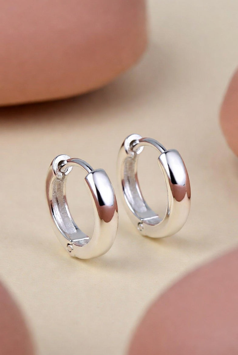 Créoles « Cercle du Jour » — argent 925
