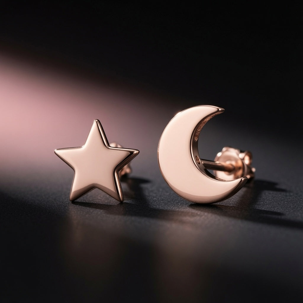Puces « Premier Ciel » — argent 925