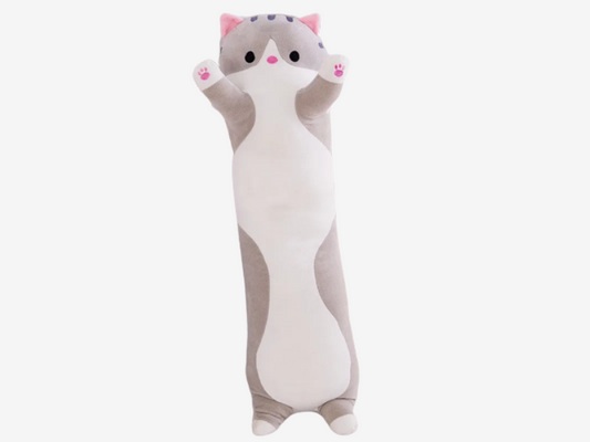 Peluche chat coussin oreiller - Détails coton PP unisexe certificat CE - Luminori
