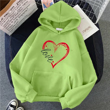 Charger l&#39;image dans la galerie, sweat assorti couple vert
