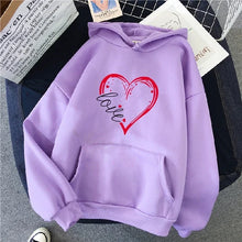 Charger l&#39;image dans la galerie, sweat assorti couple violet
